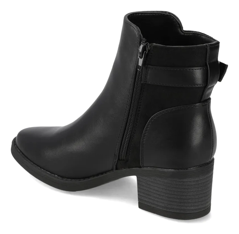 BOTIN NEGRO MUJER NEW WALK - 4