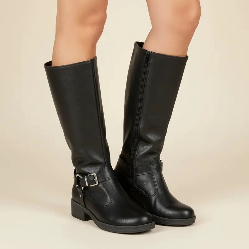 BOTA NEGRA MUJER MOLECA - 2
