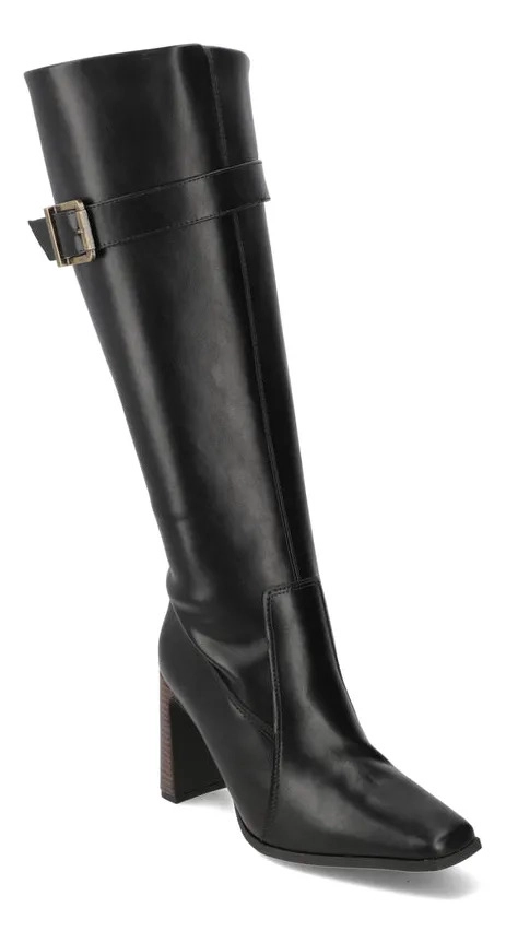 BOTA TACO MUJER  VIZZANO NEGRO - 3