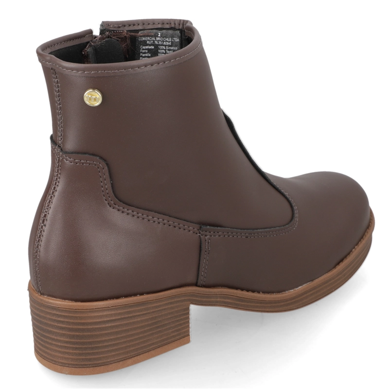 BOTIN MUJER MOLECA  CAFE - 5