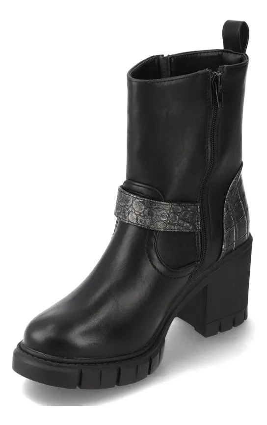 BOTIN CORREA NEW WALK NEGRO - 3