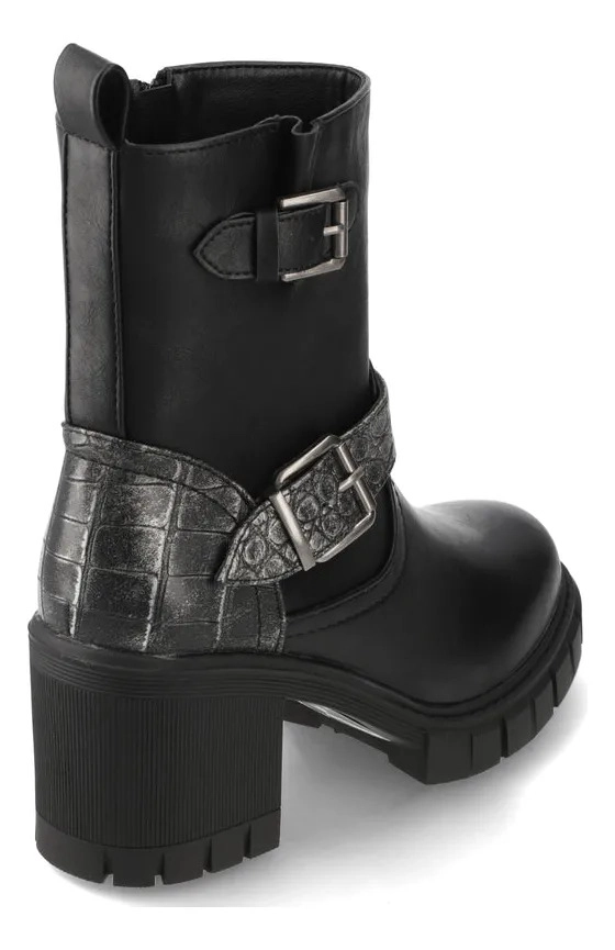 BOTIN CORREA NEW WALK NEGRO - 5