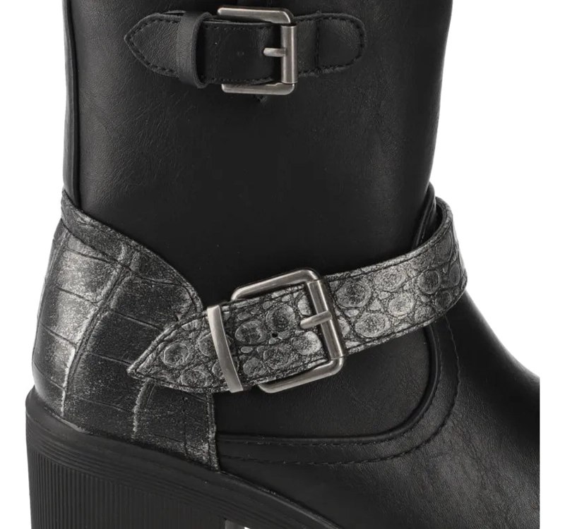 BOTIN CORREA NEW WALK NEGRO - 7