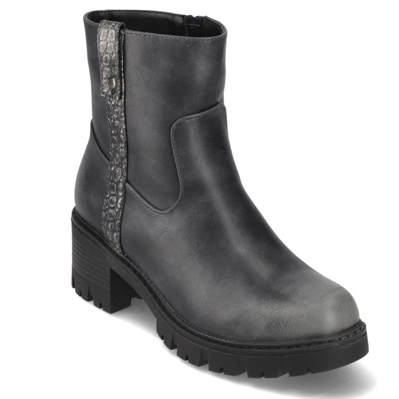 BOTIN MUJER  CHUNKY NEW WALK NEGRO - 1