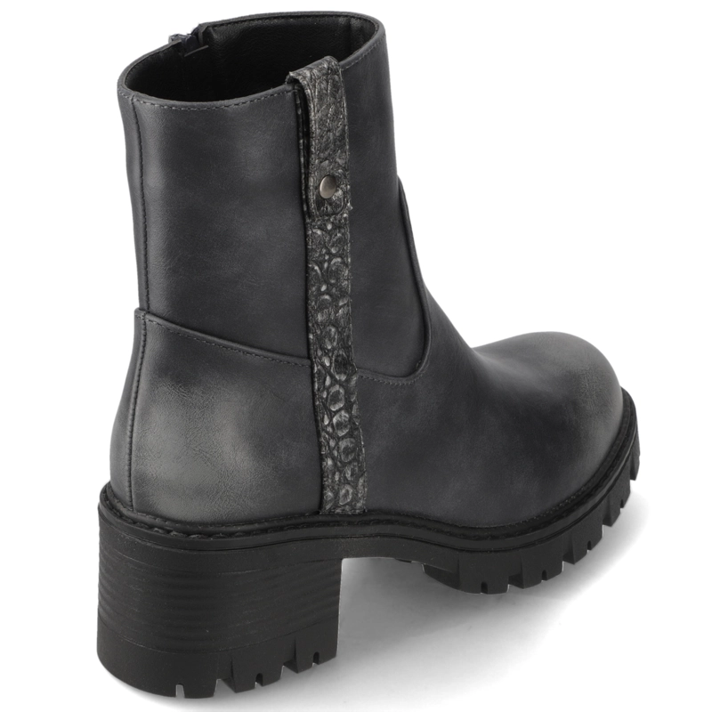 BOTIN MUJER  CHUNKY NEW WALK NEGRO - 5