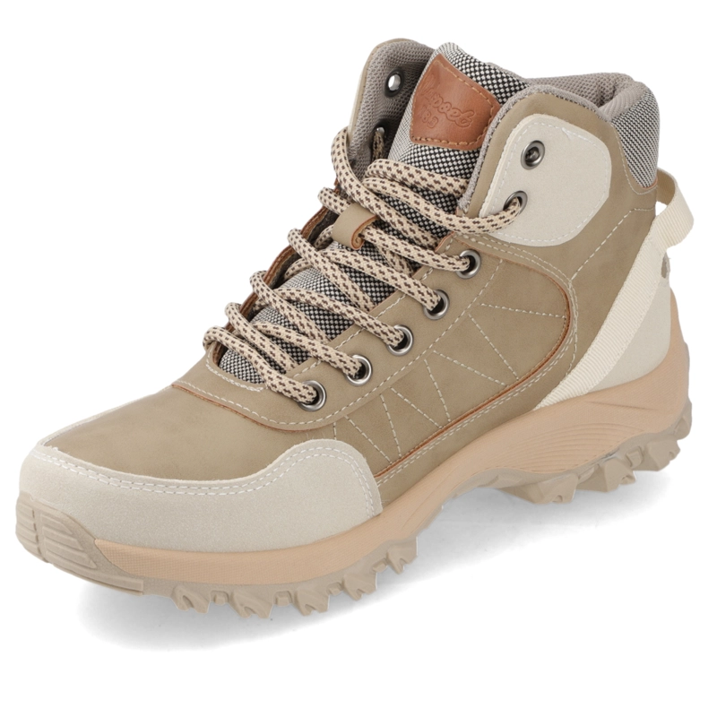 BOTIN OUTDOOR MUJER NEW WLAK BEIGE - 3
