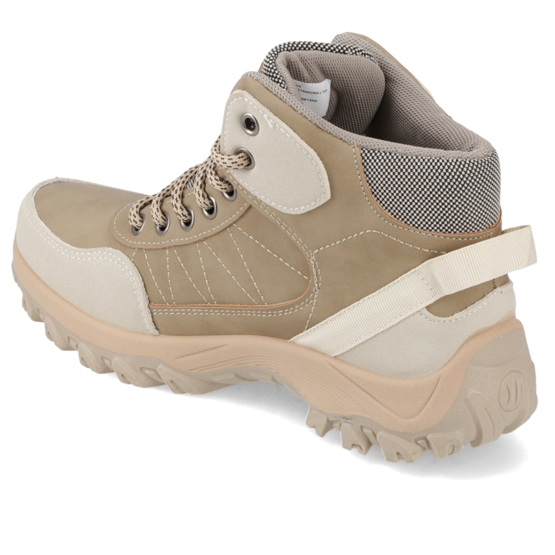 BOTIN OUTDOOR MUJER NEW WLAK BEIGE - 4