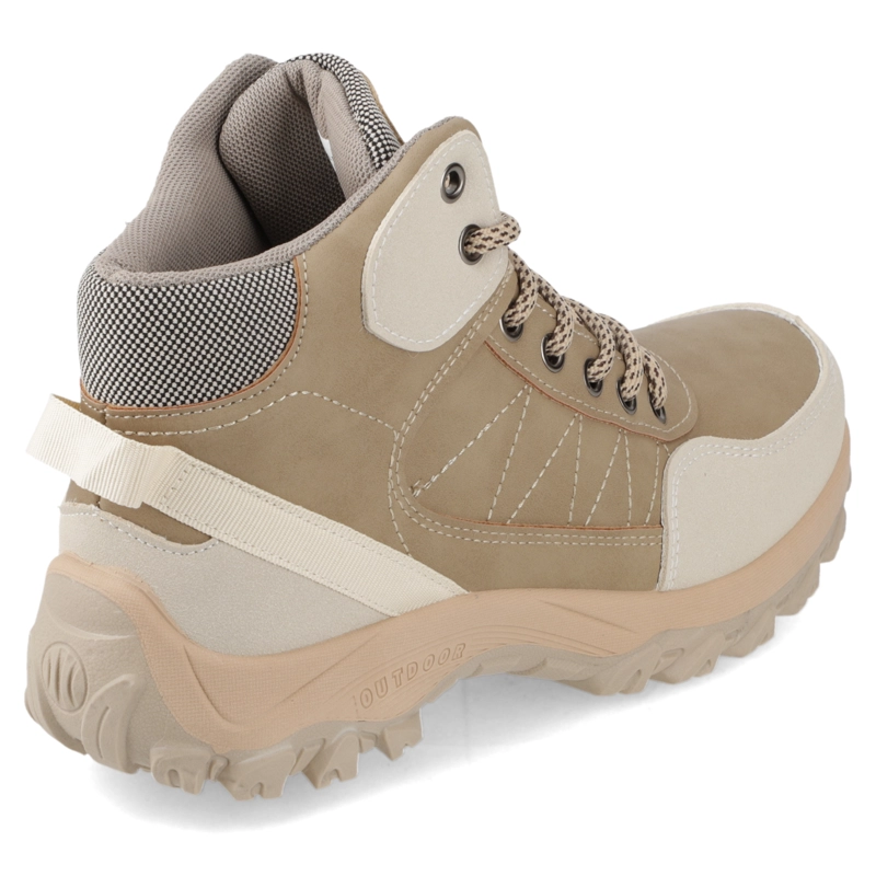 BOTIN OUTDOOR MUJER NEW WLAK BEIGE - 5