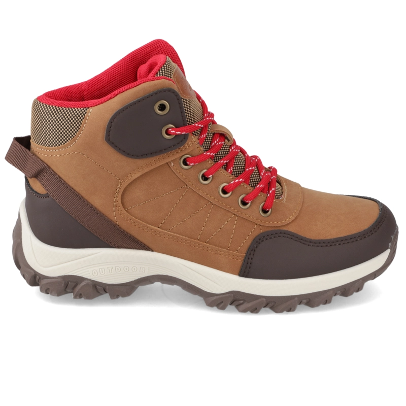 BOTIN OUTDOOR MUJER NEW WLAK CAMEL - 1