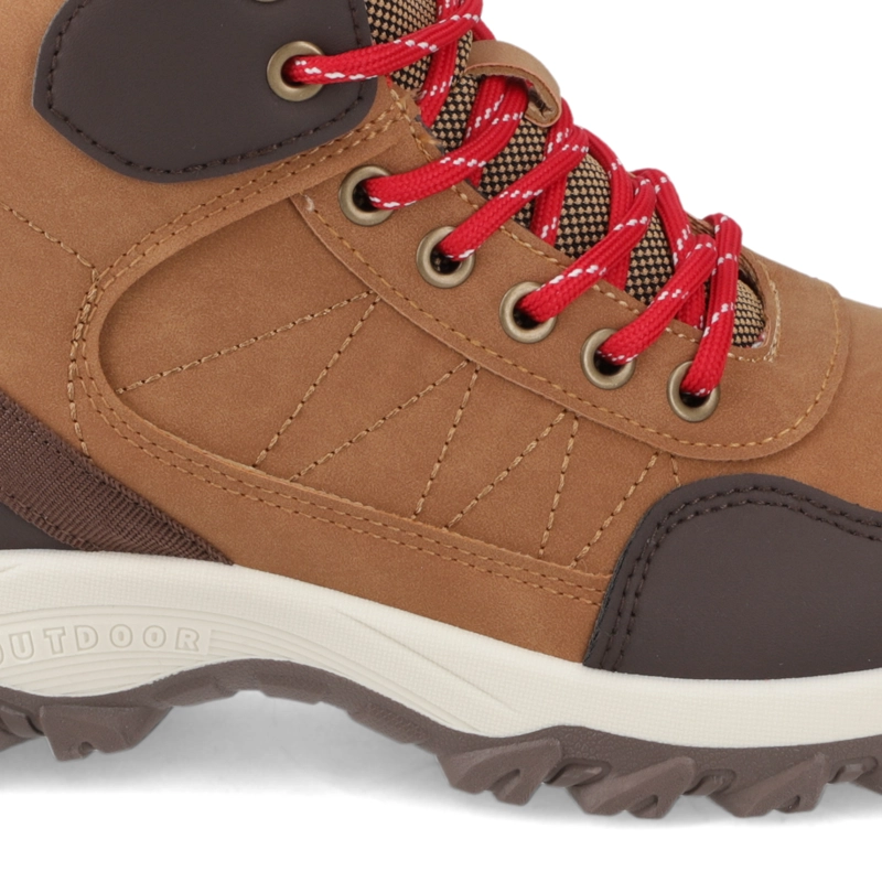 BOTIN OUTDOOR MUJER NEW WLAK CAMEL - 7
