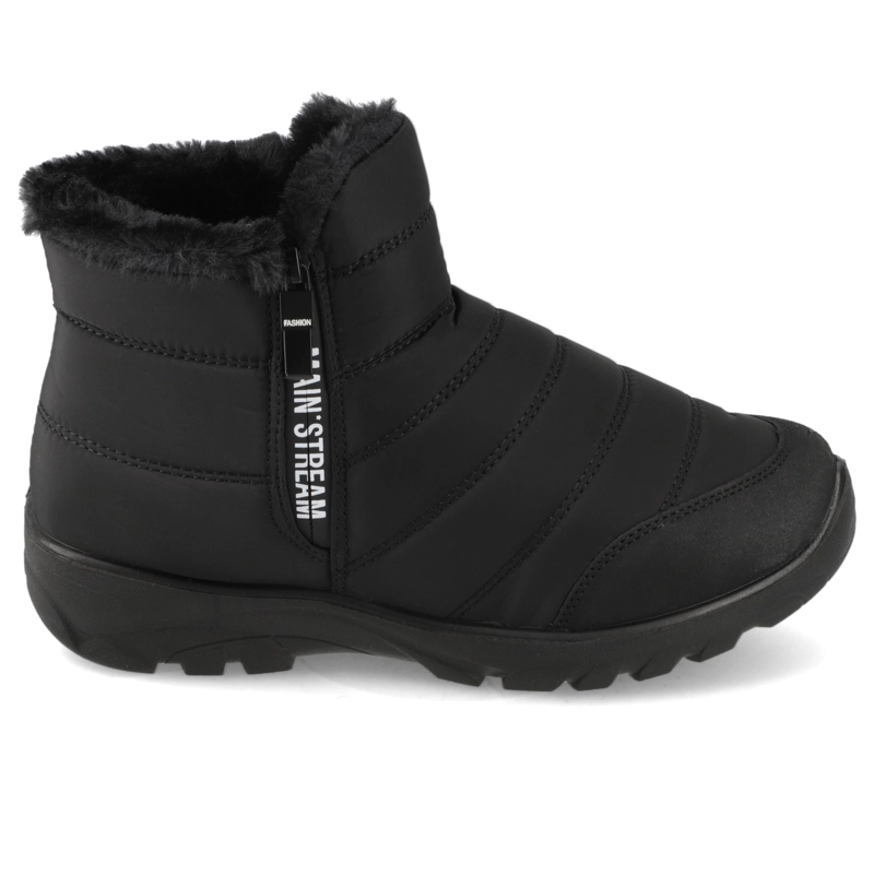 BOTIN FORRADO NEGRO NEW WALK - 1