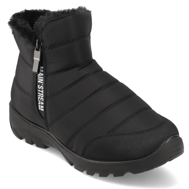 BOTIN FORRADO NEGRO NEW WALK - 2