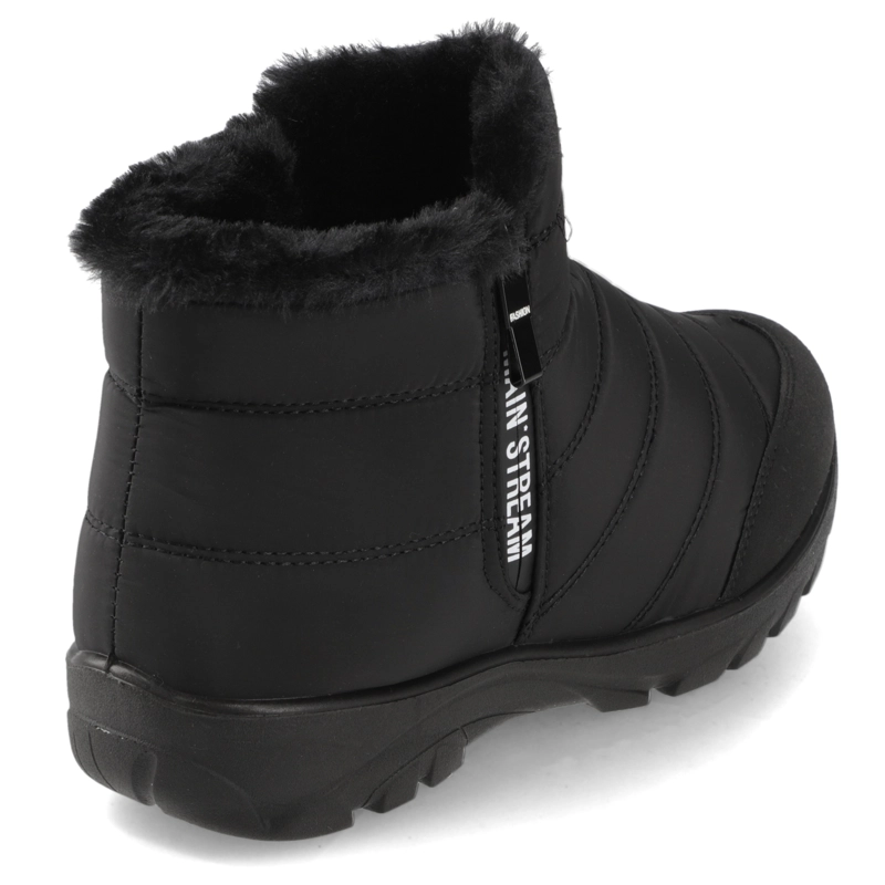 BOTIN FORRADO NEGRO NEW WALK - 5