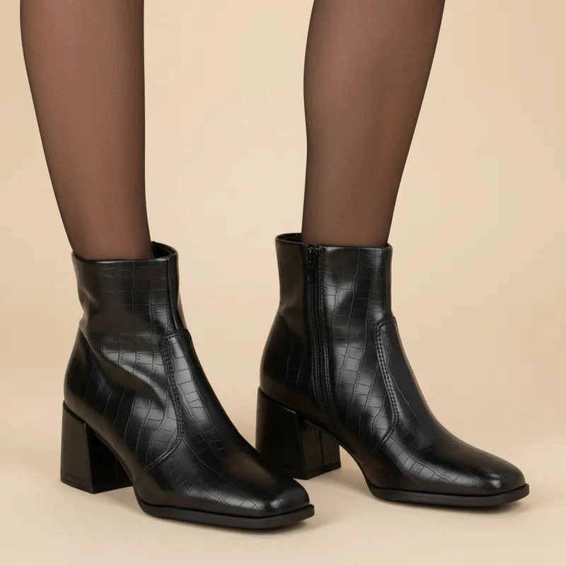 BOTIN  MUJER MOLECA NEGRO - 2