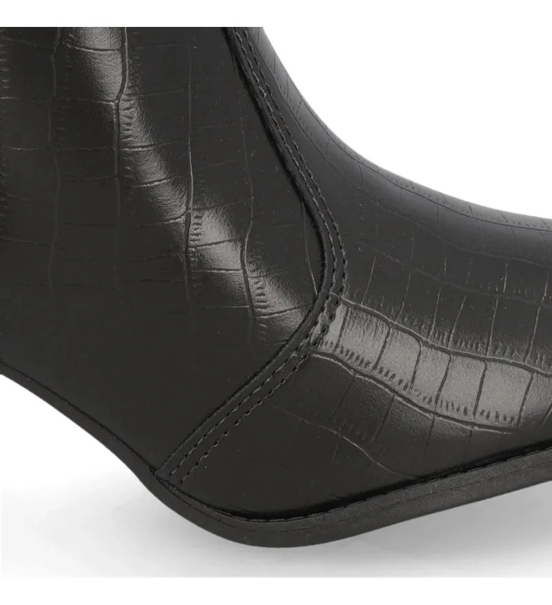 BOTIN  MUJER MOLECA NEGRO - 7