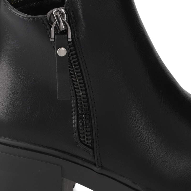 BOTIN MUJER PLATAFORMA NEGRO NEW WALK - 6