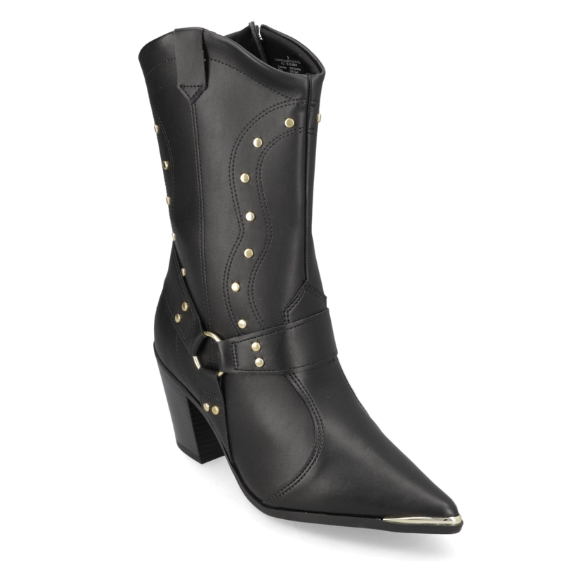 BOTA TEXANA NEGRA VIZZANO - 1