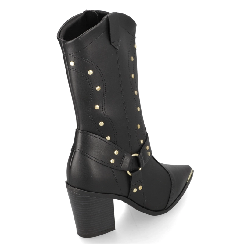BOTA TEXANA NEGRA VIZZANO - 5