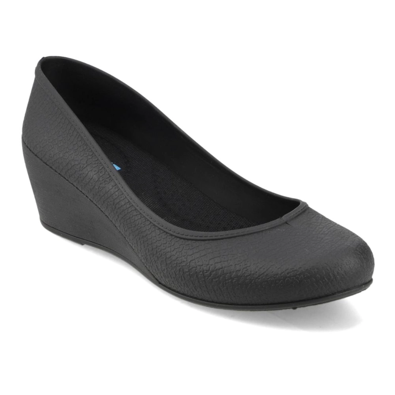 ZAPATO BOAONDA TACO CUÑA NEGRO - 2