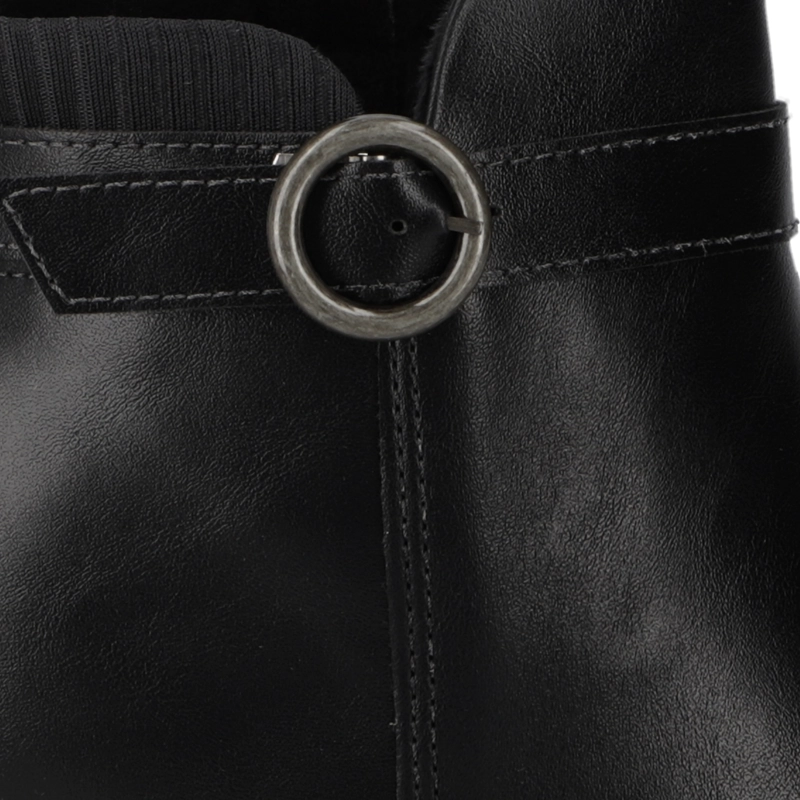 BOTIN TACO ALTO NEGRO BEIRA RIO - 6