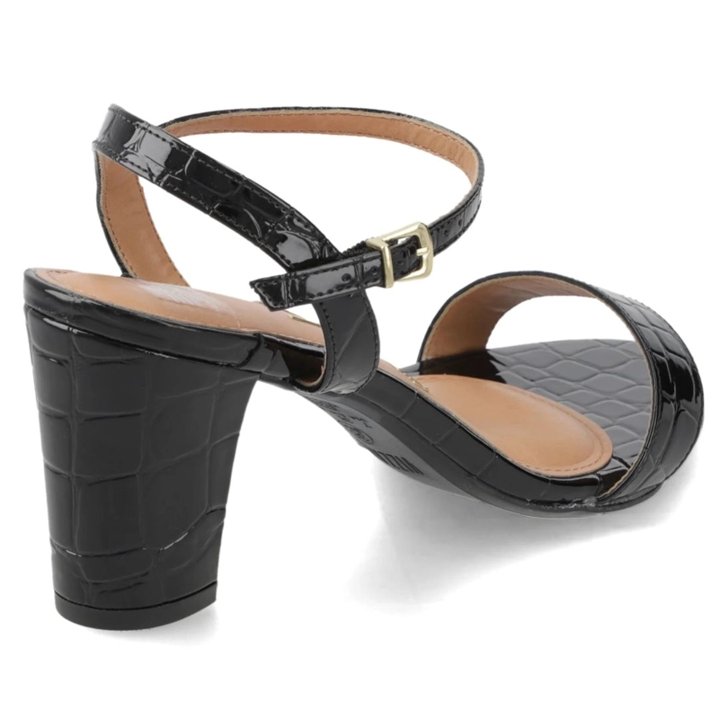SANDALIA TACO NEGRA VIZZANO - 4