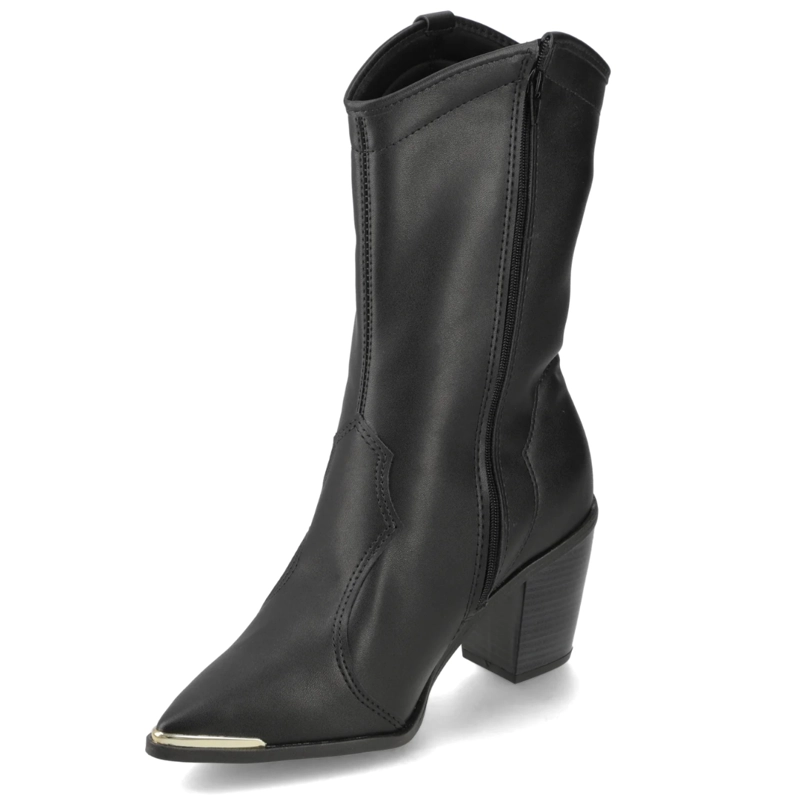 BOTA TEXANA NEGRA MOLECA - 4