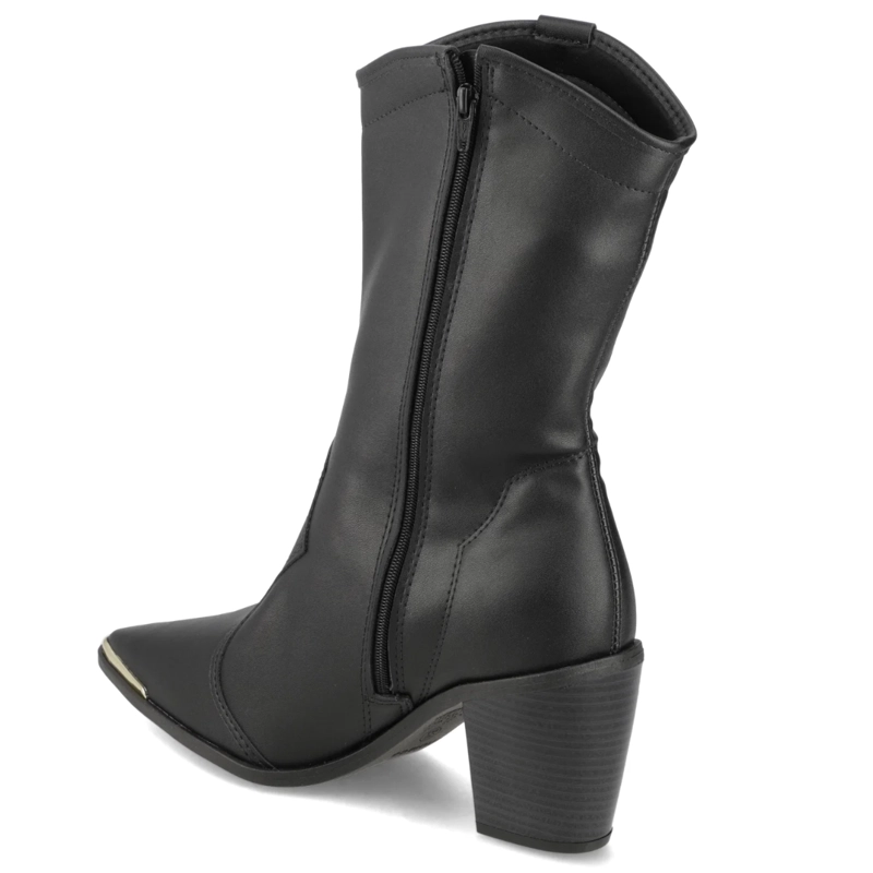 BOTA TEXANA NEGRA MOLECA - 6