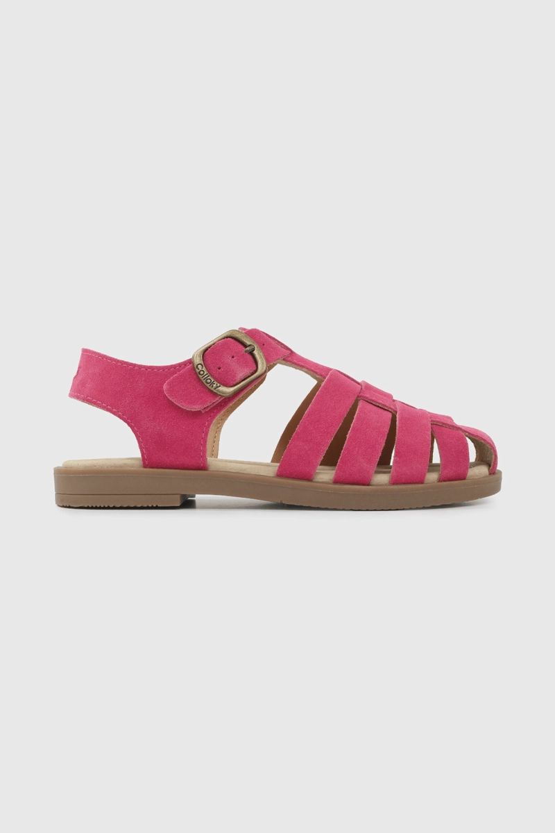 SANDALIAS NIÑA COLLOKY FUCSIA 54760 - 2