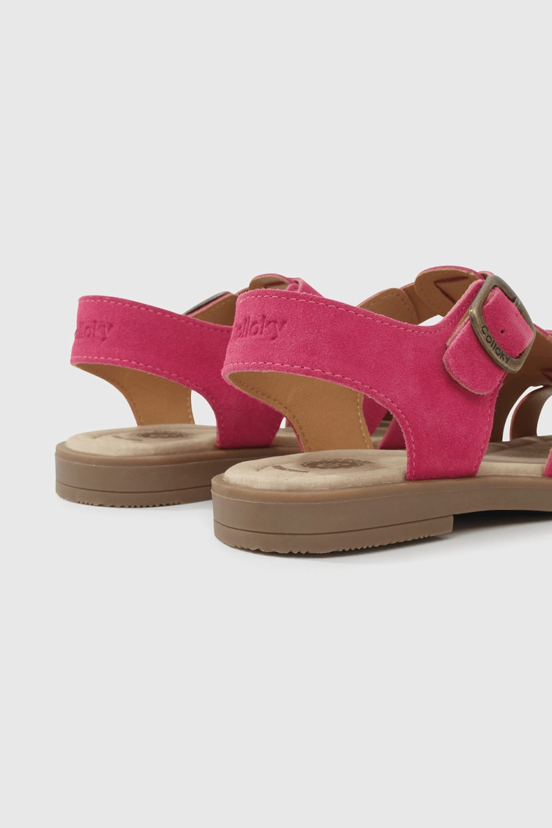 SANDALIAS NIÑA COLLOKY FUCSIA 54760 - 5