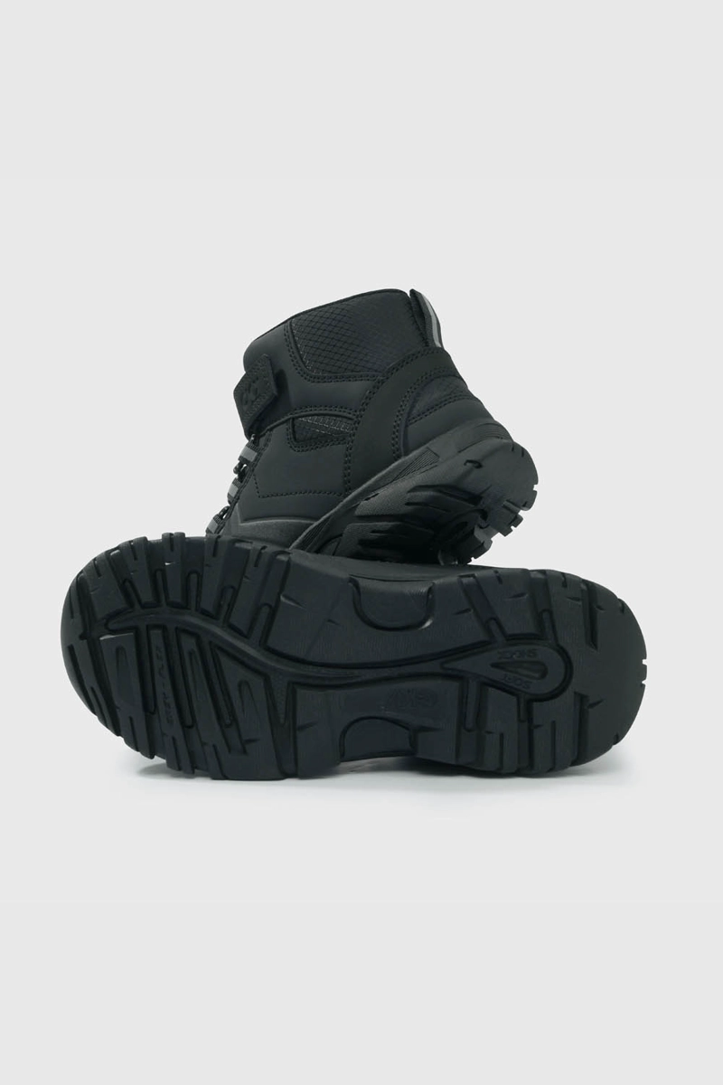BOTIN ESCOLAR NEGRO CON VELCRO JUNIOR 2 - 3