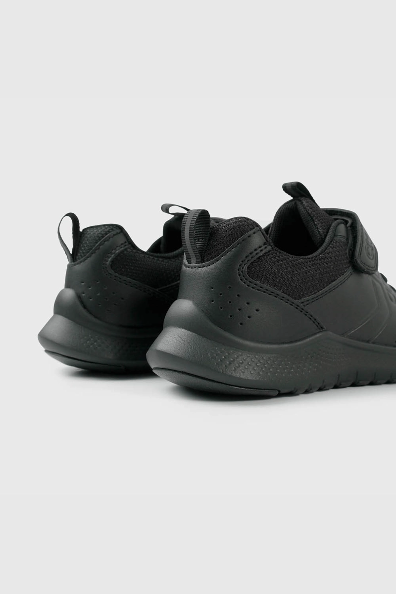 ZAPATILLA ESCOLAR NEGRA UNISEX CON VELCRO JUNIOR - 5