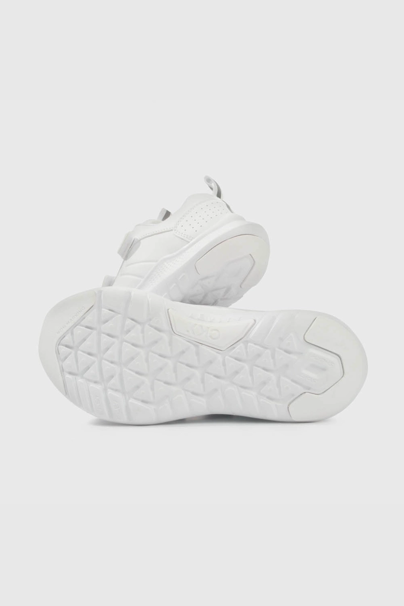 ZAPATILLA ESCOLAR BLANCA CON VELCRO UNISEX - 3