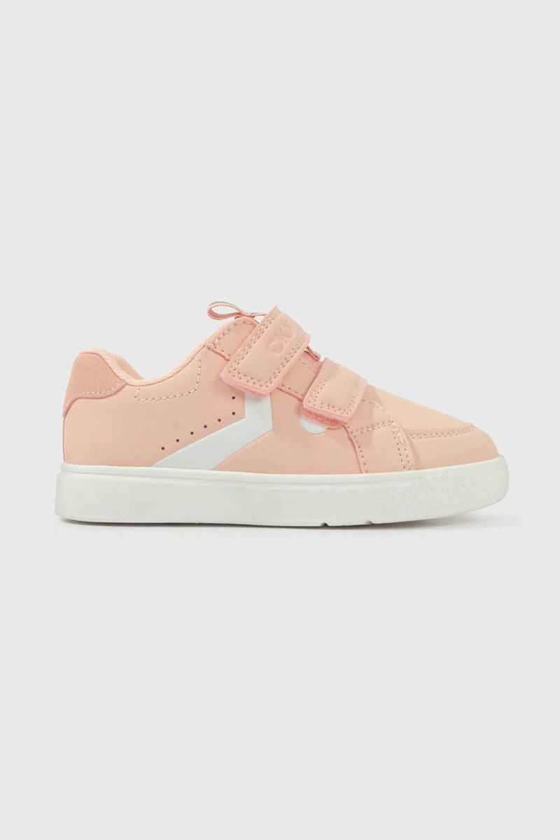 ZAPATILLA ROSADA CON VELCRO - 2