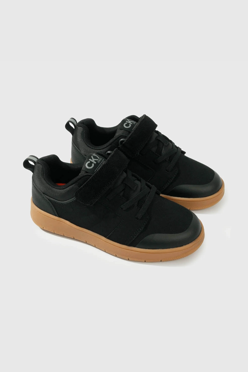 ZAPATILLA ESCOLAR NEGRA PARA NIÑO - 1