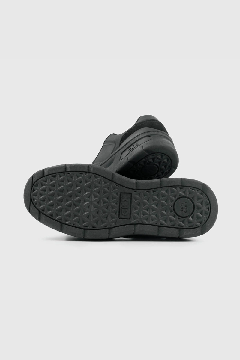 ZAPATILLAS ESCOLAR NEGRA CON PLATAFORMA NIÑA 34 AL 41 - 3