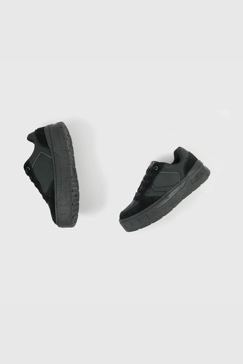 ZAPATILLAS ESCOLAR NEGRA CON PLATAFORMA NIÑA 34 AL 41 - 4