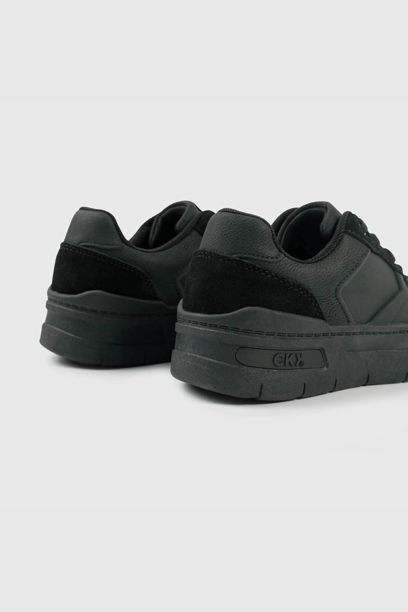 ZAPATILLAS ESCOLAR NEGRA CON PLATAFORMA NIÑA 34 AL 41 - 5
