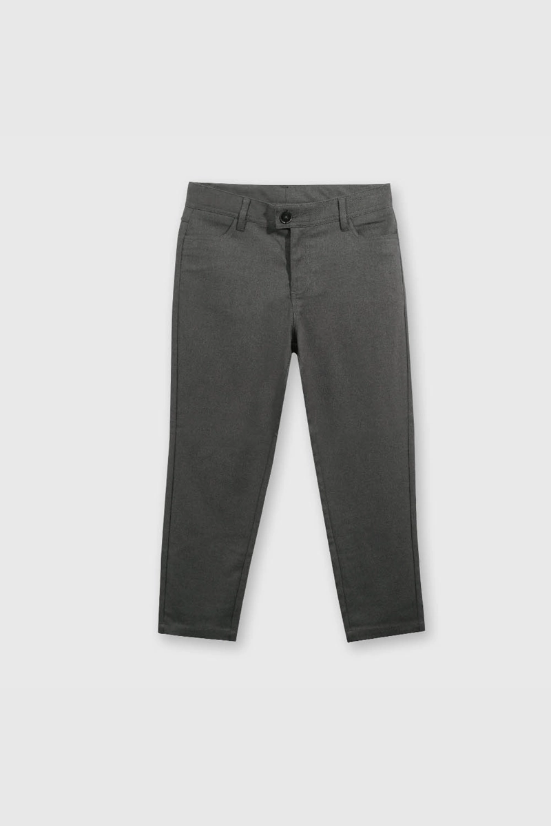 PANTALON ESCOLAR GRIS PARA NIÑAS - 1