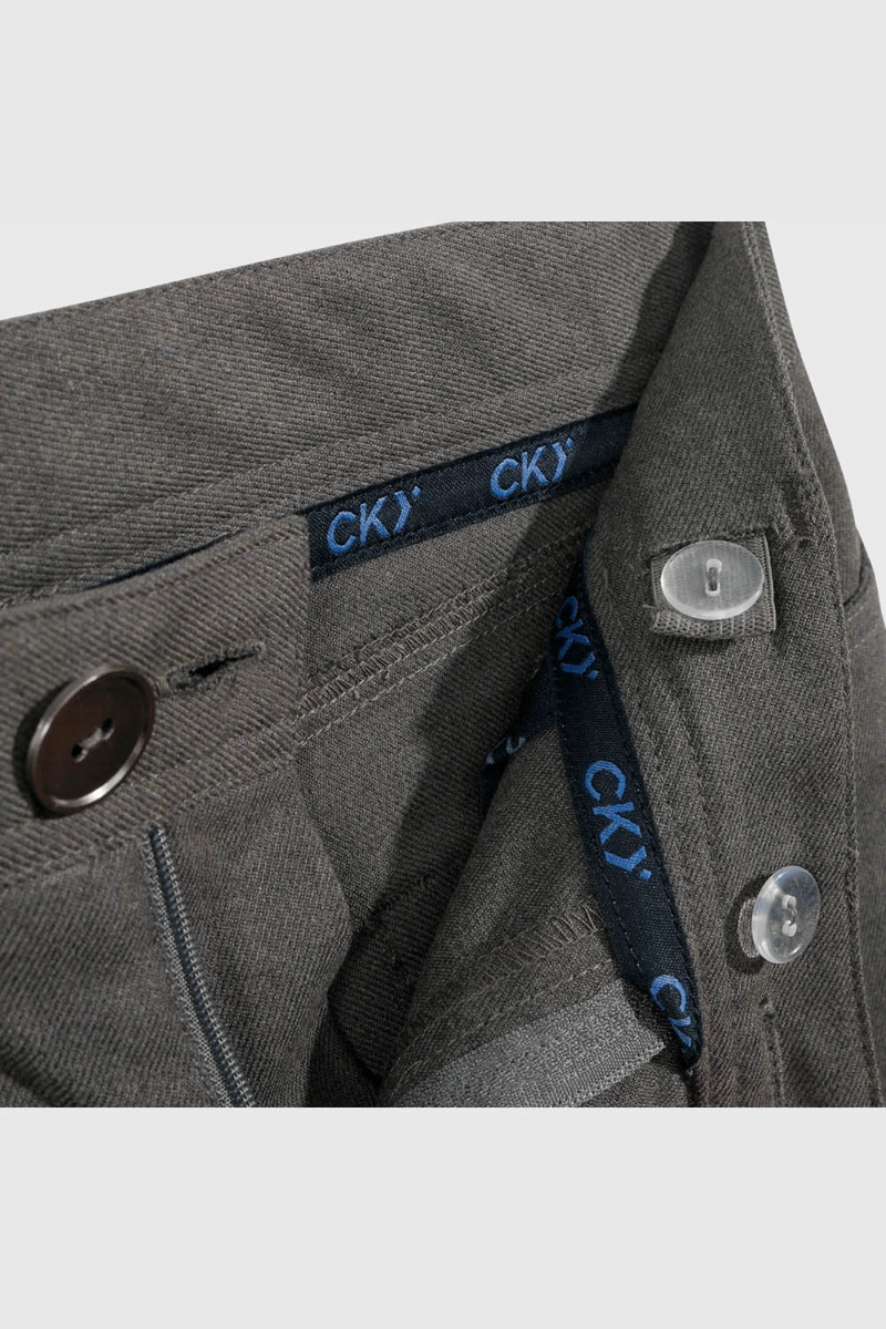 PANTALON ESCOLAR GRIS PARA NIÑOS - 3