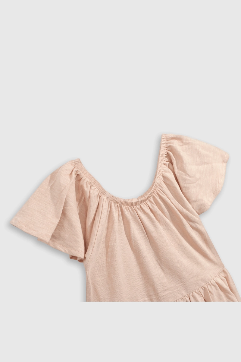 VESTIDO ALGODÓN NIÑA COLLOKY ROSADO 55305 - 3