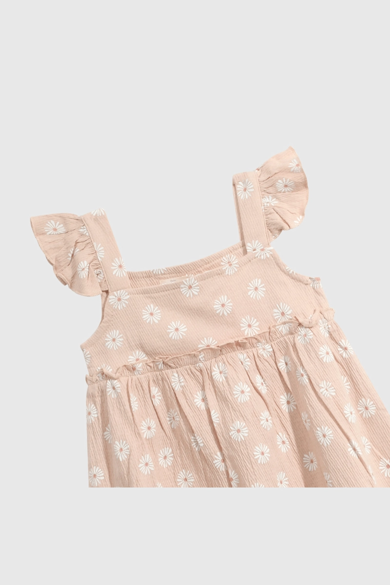 VESTIDO ALGODÓN NIÑA COLLOKY ROSADO 55304 - 3