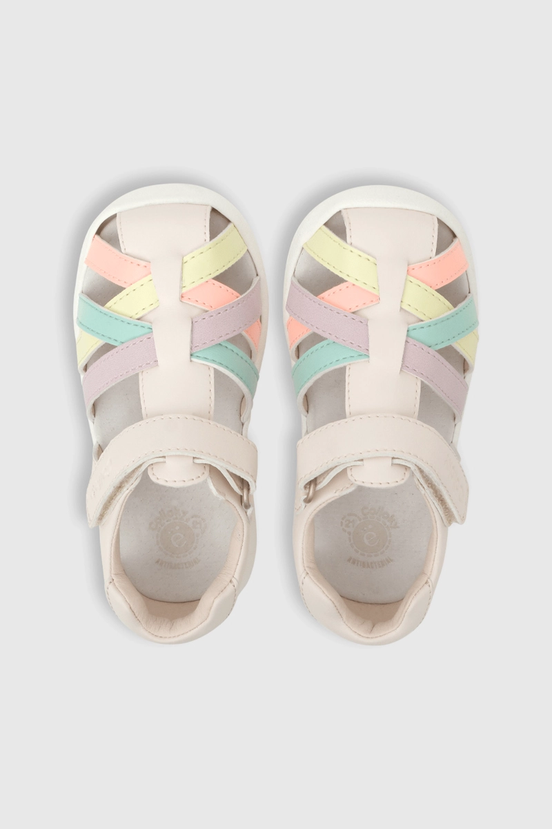 SANDALIA NIÑA  MULTICOLOR COLLOKY - 4