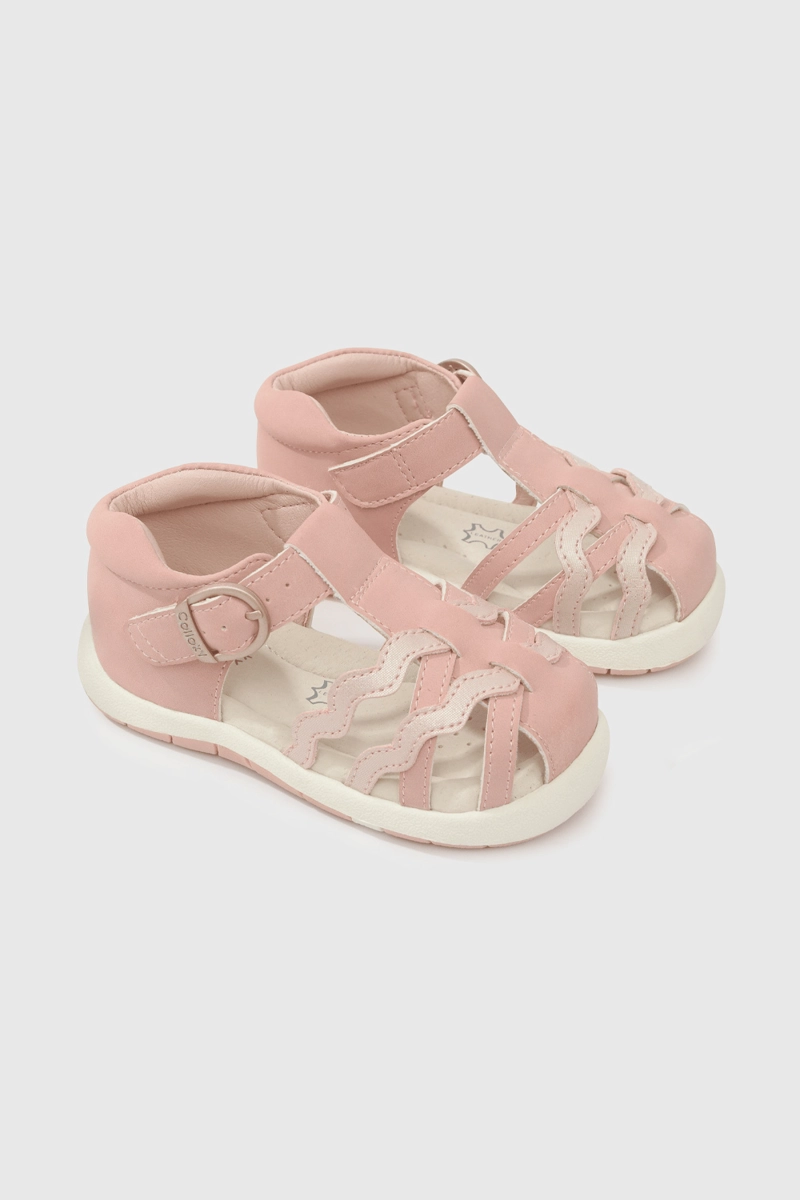 SANDALIA NIÑA  ROSADO COLLOKY - 1