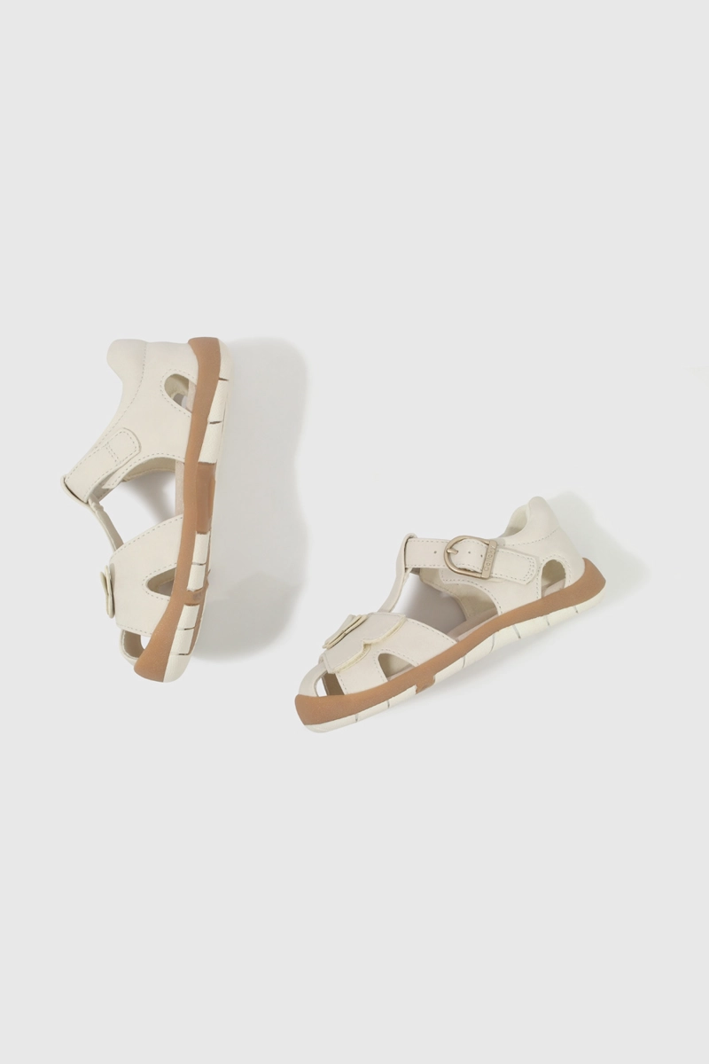 SANDALIA NIÑA  BEIGE COLLOKY - 4