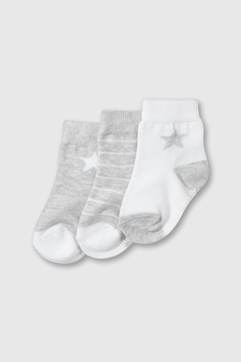 CALCETÍN ALGODÓN NIÑO COLLOKY GRIS EVERY DAY DEPORTIVO 55597 - 1