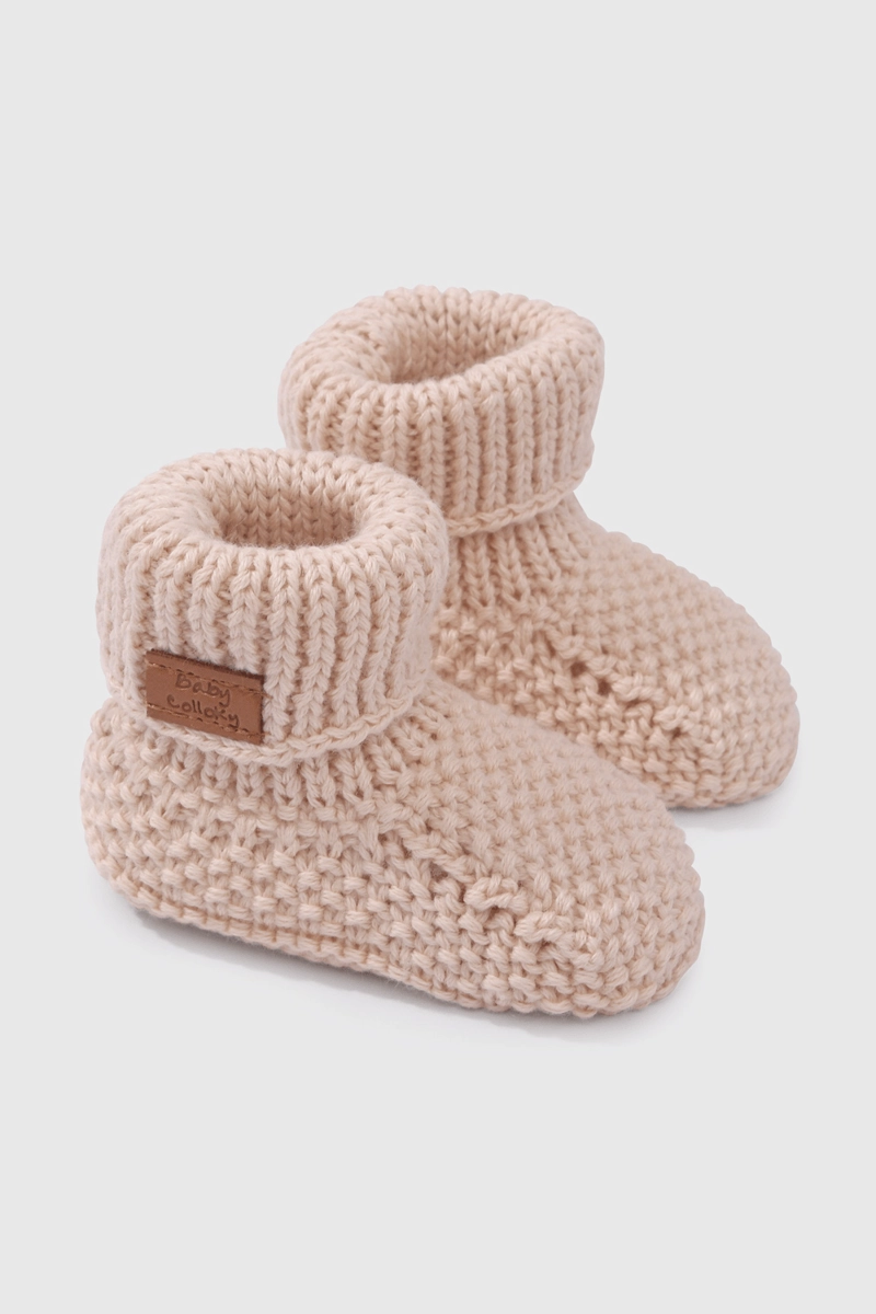 PANTUFLA ALGODÓN UNISEX COLLOKY BEIGE 55635 NUDE - 1