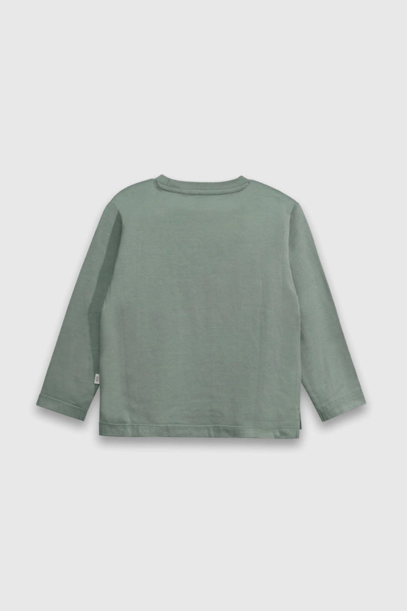 POLERA ALGODÓN NIÑO COLLOKY VERDE EVERY DAY 55291 - 2