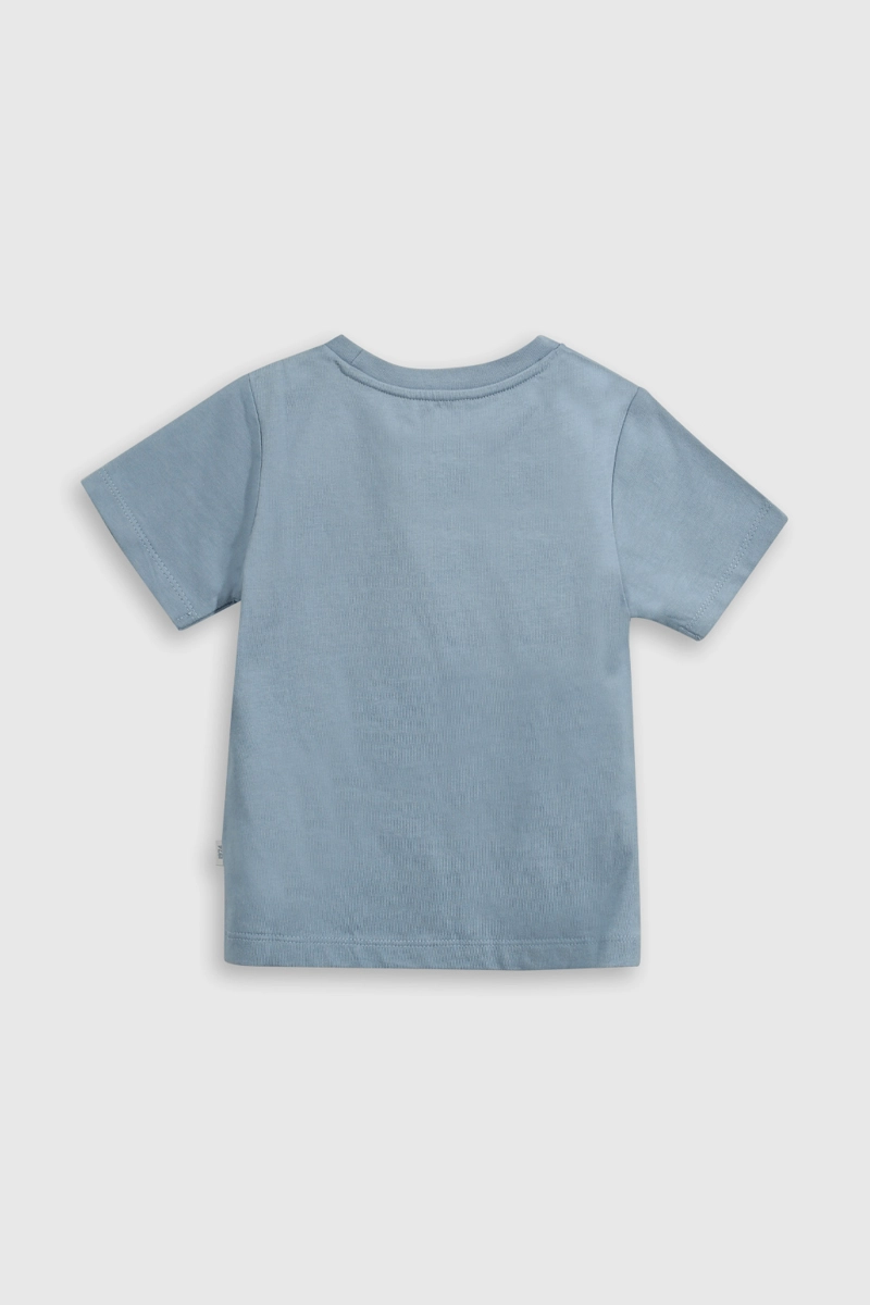 POLERA ALGODÓN NIÑO COLLOKY CELESTE EVERY DAY 55286 - 2