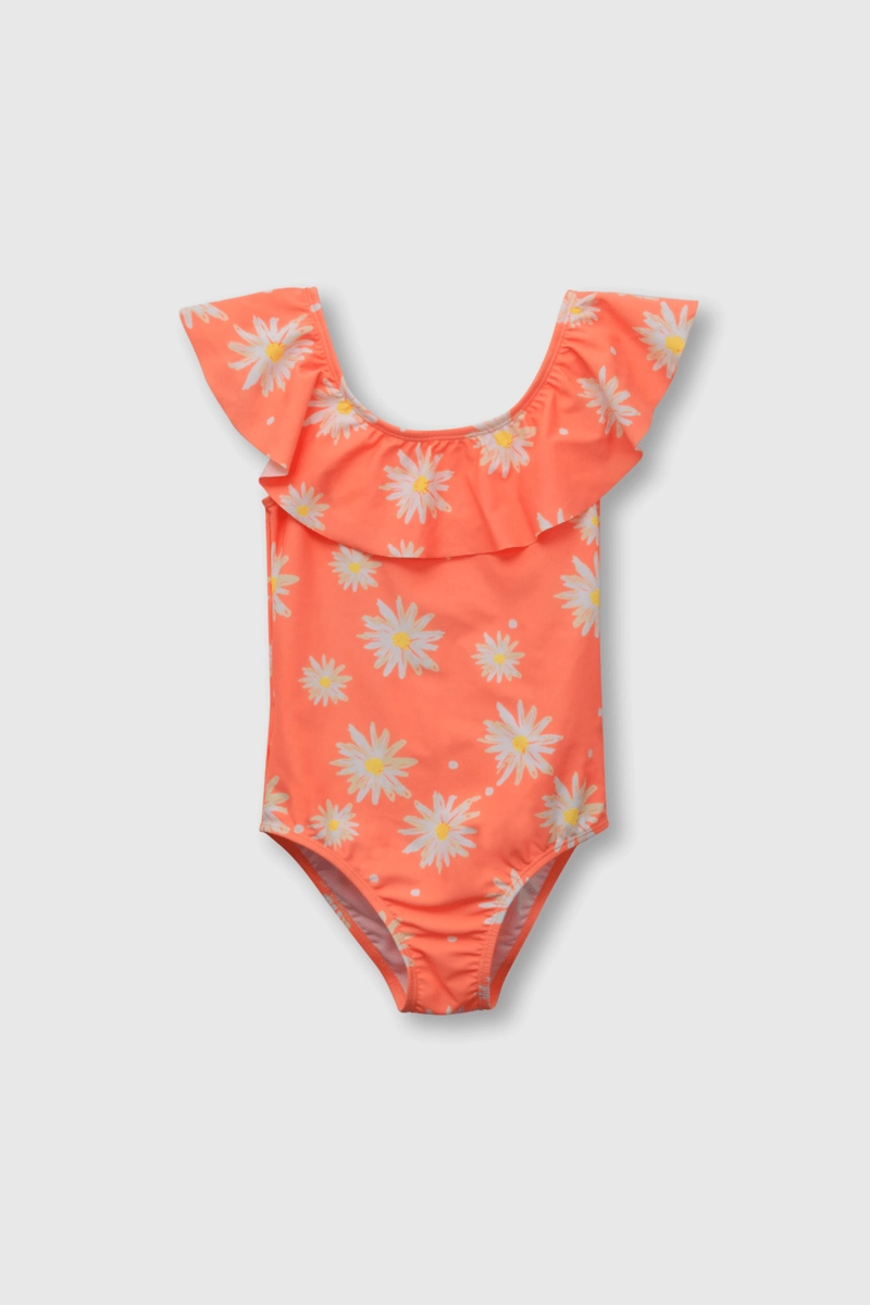 TRAJE BAÑO NIÑA COLLOKY NARANJO 55299 - 1