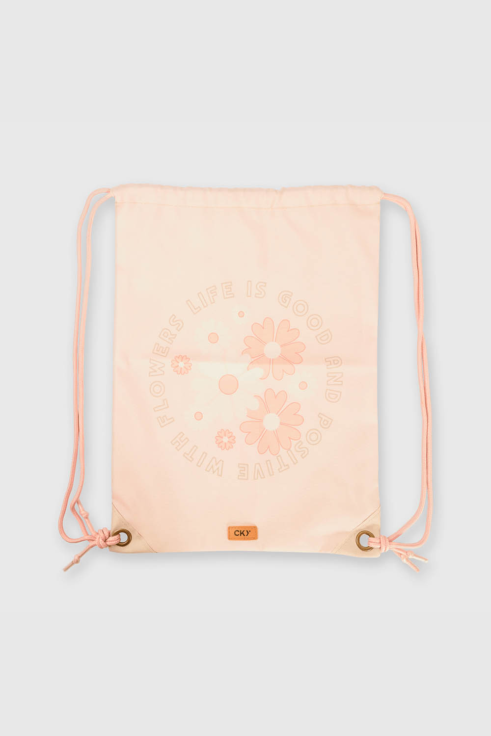 BOLSO ESCOLAR BEIGE PARA NIÑA - 2